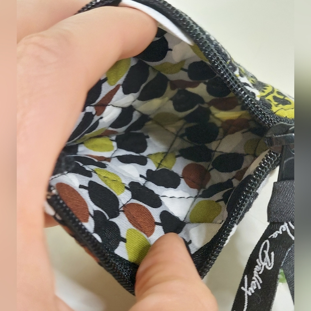 Vera Bradley Cocoa Moss Floral Quilted Coin Purse & Mirror Cosmetic Bag Lot NWT - Picture 12 of 15